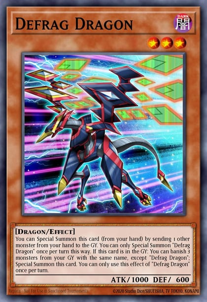 Defrag Dragon, Structure Deck: Rokket Revolt SDRR-EN014