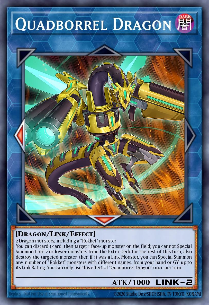 Quadborrel Dragon, Structure Deck: Rokket Revolt SDRR-EN043