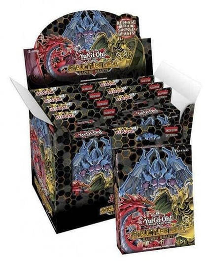 Sacred Beasts Structure Deck Display [1st Edition], Structure Deck: Sacred Beasts P228746