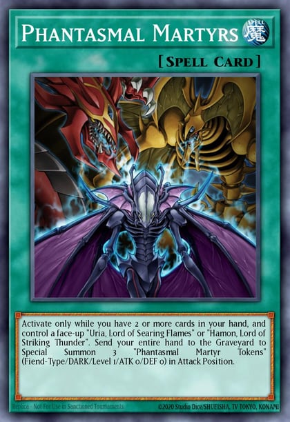 Phantasmal Martyrs, Structure Deck: Sacred Beasts SDSA-EN022