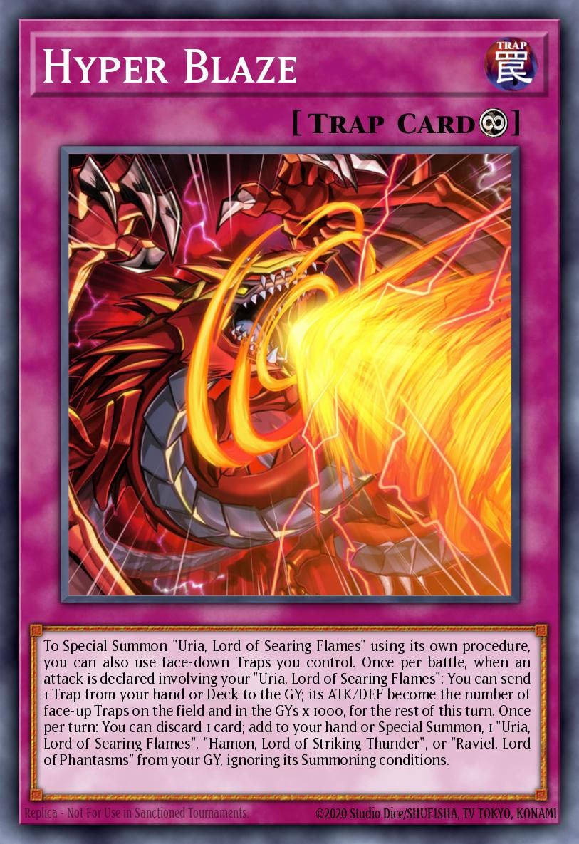 Hyper Blaze, Structure Deck: Sacred Beasts SDSA-EN034
