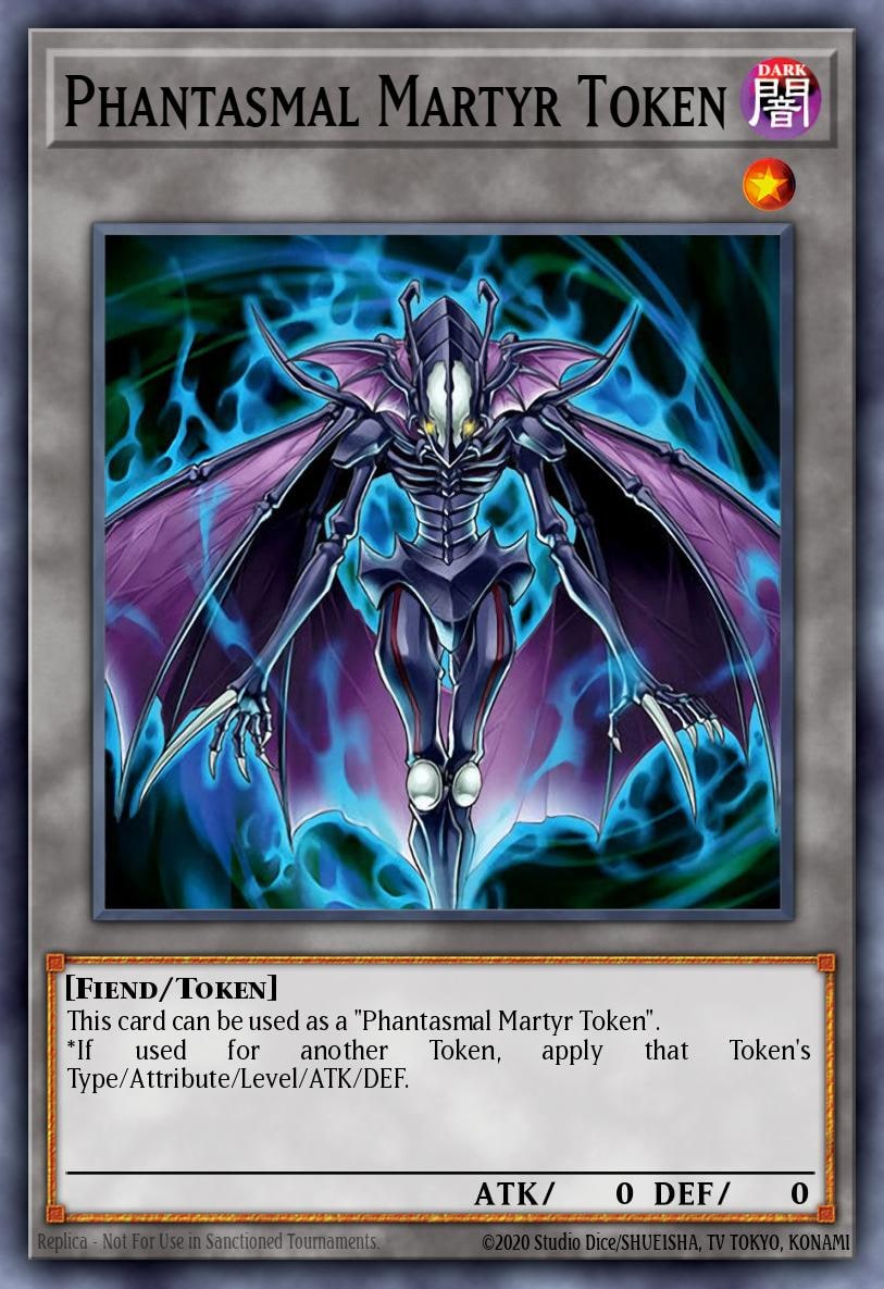 Token: Phantasmal Martyr, Structure Deck: Sacred Beasts SDSA-EN047
