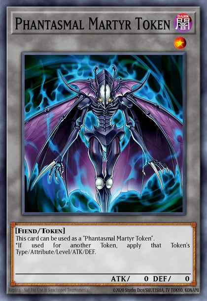 Token: Phantasmal Martyr, Structure Deck: Sacred Beasts SDSA-EN047