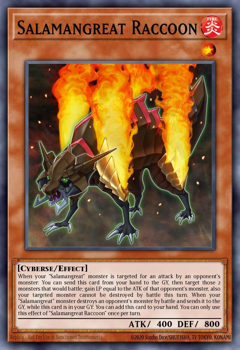 Salamangreat Raccoon, Structure Deck: Soulburner SDSB-EN001