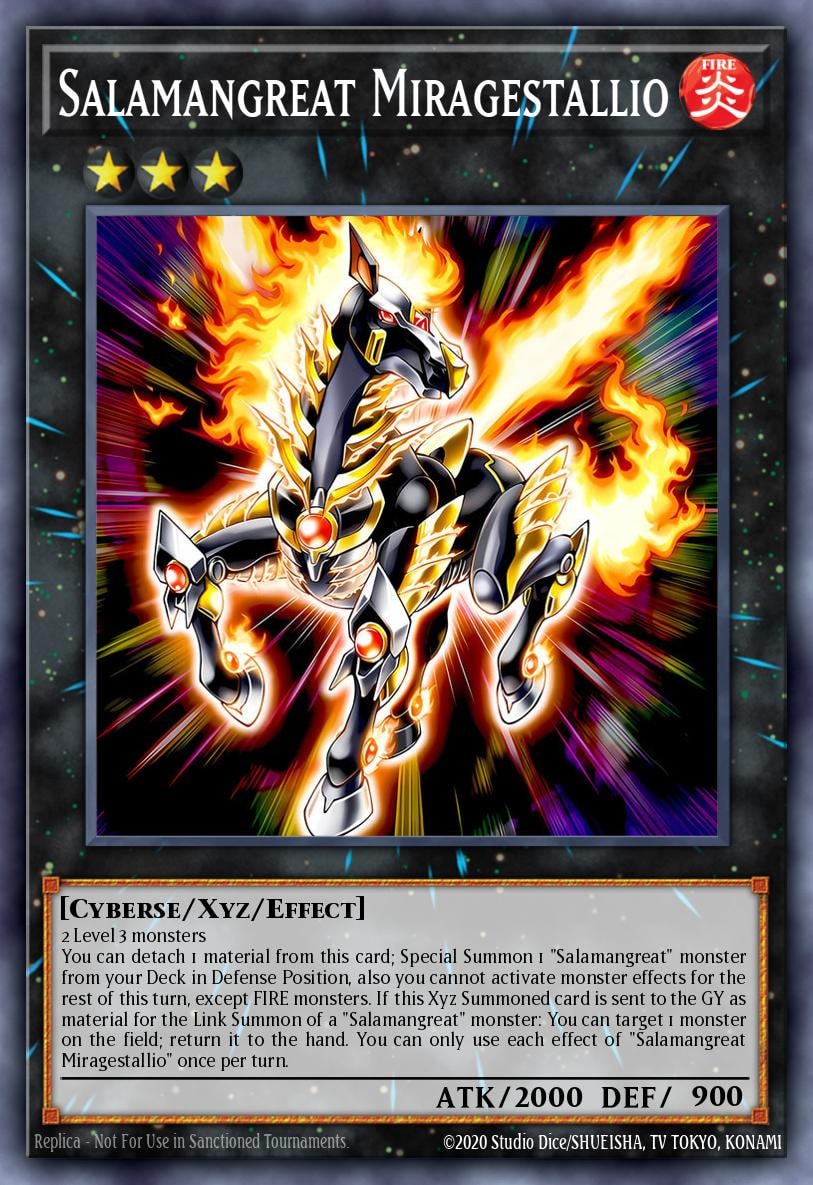 Salamangreat Miragestallio, Structure Deck: Soulburner SDSB-EN042