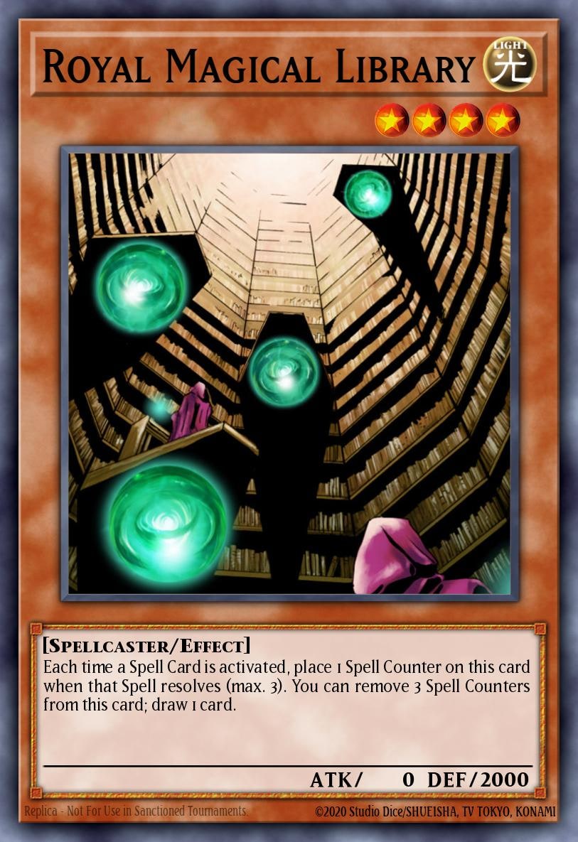 Royal Magical Library, Structure Deck: Spellcaster's Command SDSC-EN013