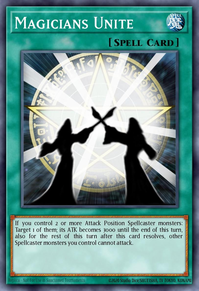 Magicians Unite, Structure Deck: Spellcaster's Command SDSC-EN021