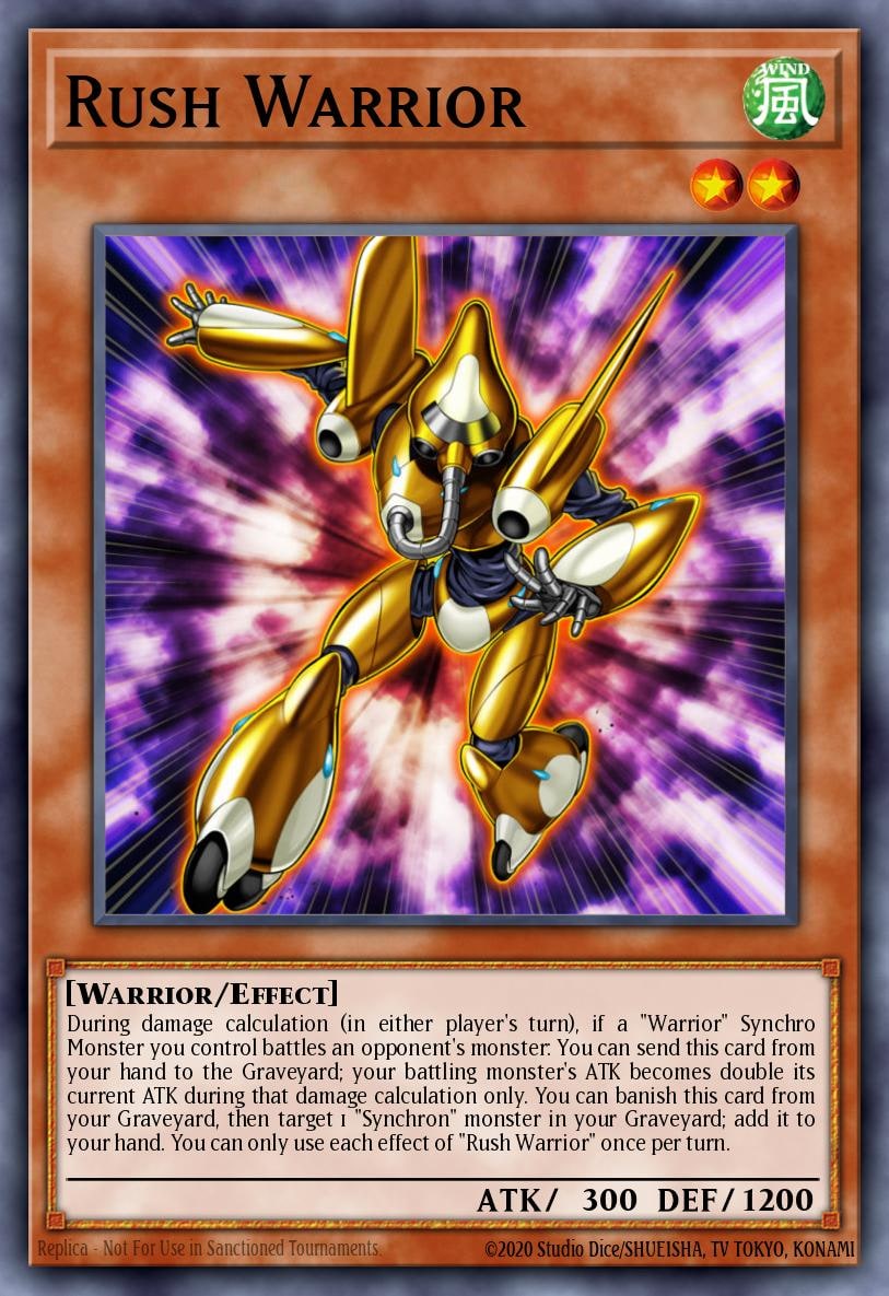 Rush Warrior, Structure Deck: Synchron Extreme SDSE-EN002