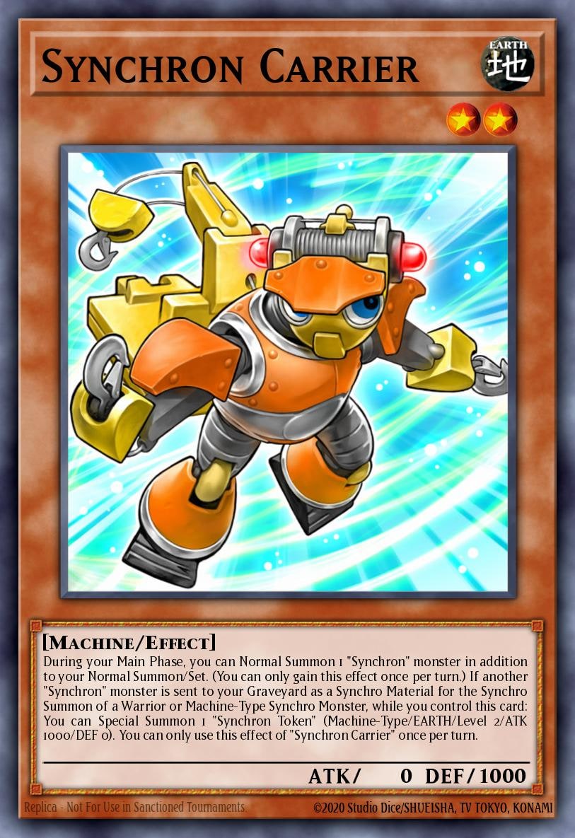 Synchron Carrier, Structure Deck: Synchron Extreme SDSE-EN003
