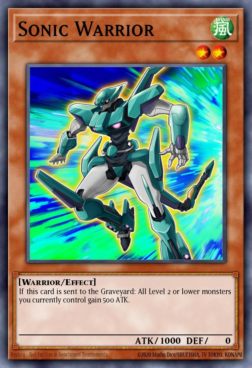 Sonic Warrior, Structure Deck: Synchron Extreme SDSE-EN012