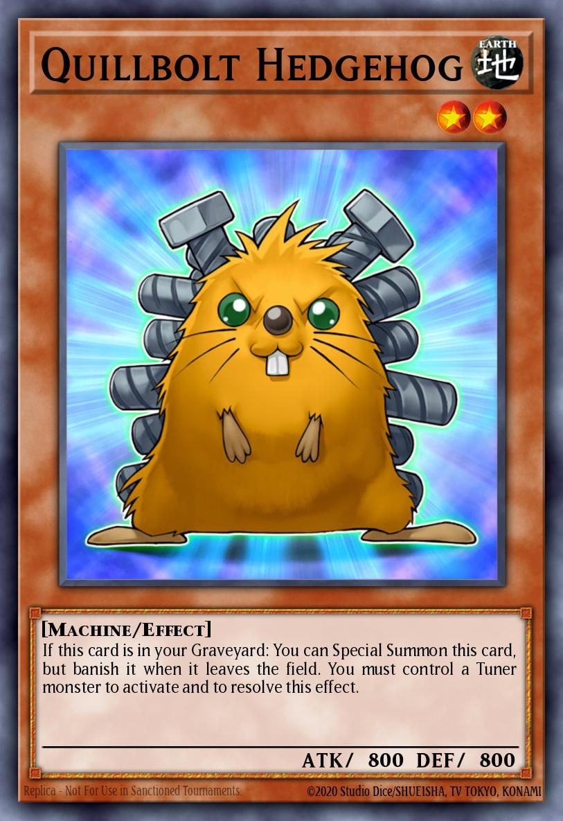 Quillbolt Hedgehog, Structure Deck: Synchron Extreme SDSE-EN014