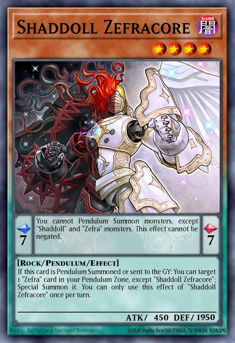 Shaddoll Zefracore, Structure Deck: Shaddoll Showdown SDSH-EN011