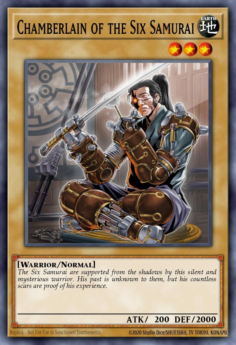 Chamberlain of the Six Samurai, Structure Deck: Samurai Warlords SDWA-EN001