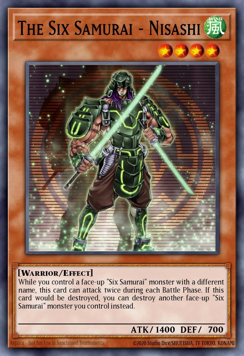 The Six Samurai - Nisashi, Structure Deck: Samurai Warlords SDWA-EN005