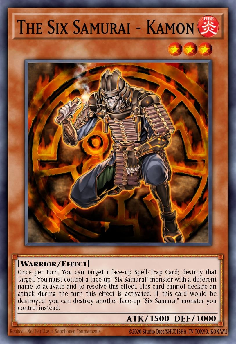 The Six Samurai - Kamon, Structure Deck: Samurai Warlords SDWA-EN007