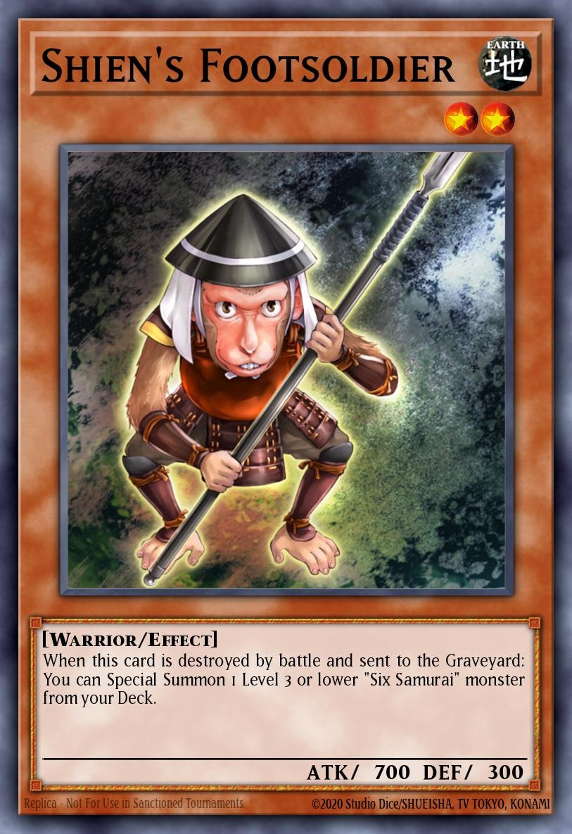 Shien's Footsoldier, Structure Deck: Samurai Warlords SDWA-EN010