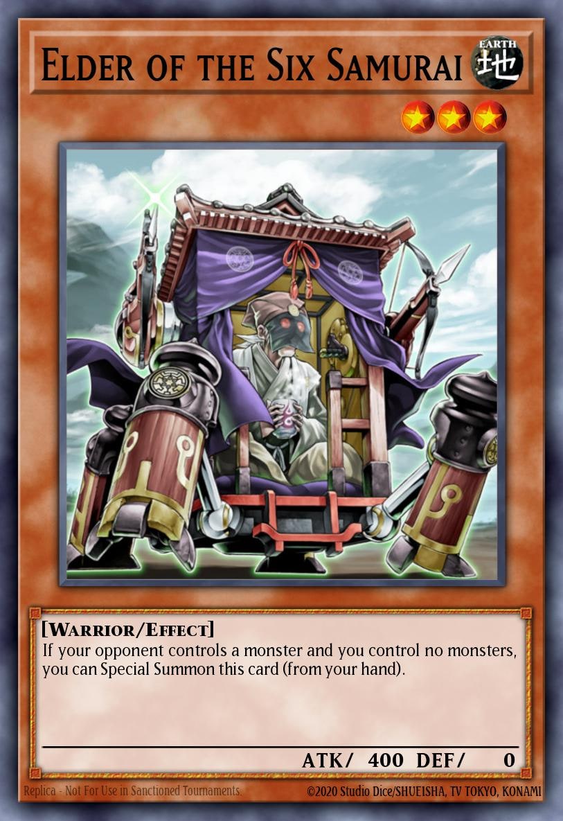 Elder of the Six Samurai, Structure Deck: Samurai Warlords SDWA-EN021