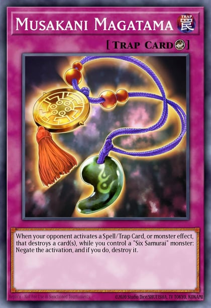 Musakani Magatama, Structure Deck: Samurai Warlords SDWA-EN037