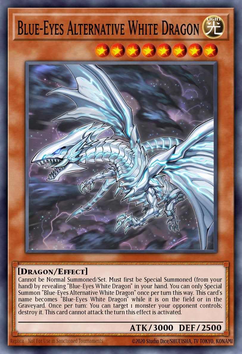 Blue-Eyes Alternative White Dragon, Structure Deck: Blue-Eyes White Destiny SDWD-EN005