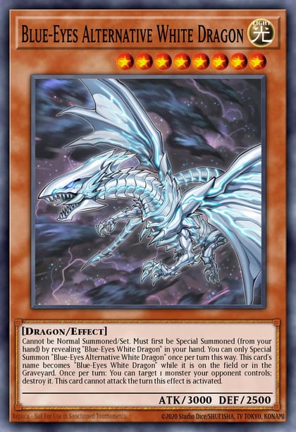 Blue-Eyes Alternative White Dragon, Structure Deck: Blue-Eyes White Destiny SDWD-EN005