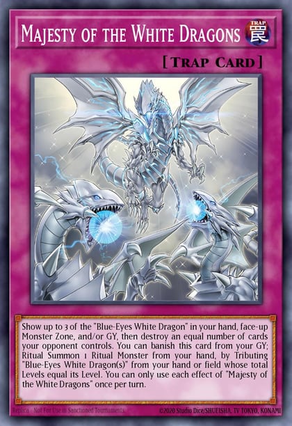 Majesty of the White Dragons, Structure Deck: Blue-Eyes White Destiny SDWD-EN027
