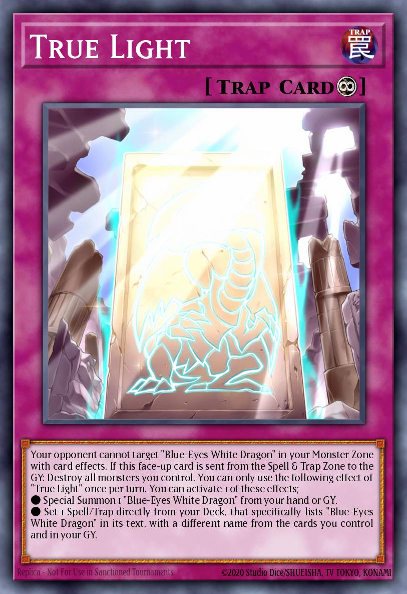 True Light (Unlimited Misprint), Structure Deck: Blue-Eyes White Destiny SDWD-EN028
