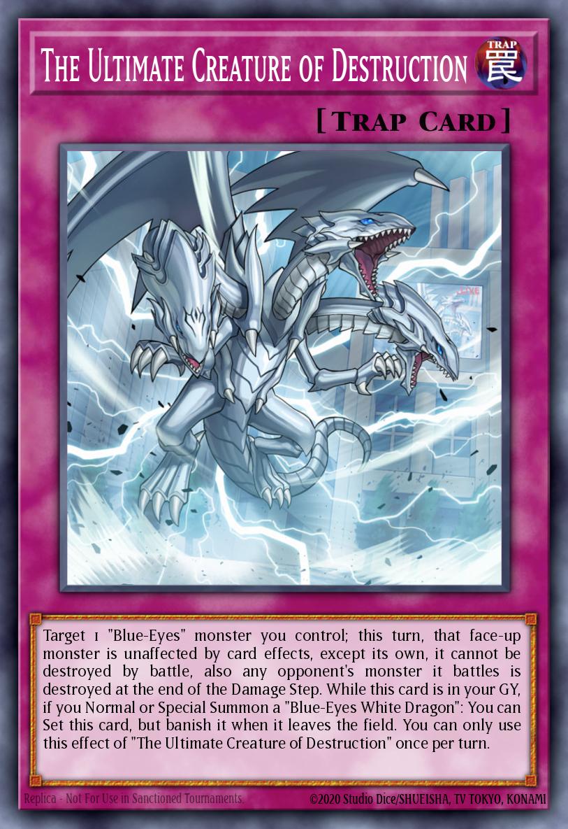 The Ultimate Creature of Destruction (Unlimited Misprint), Structure Deck: Blue-Eyes White Destiny SDWD-EN029
