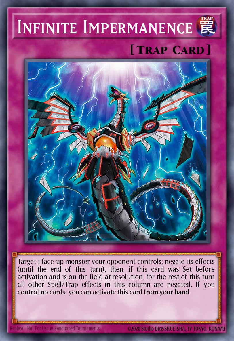 Infinite Impermanence (Unlimited Misprint), Structure Deck: Blue-Eyes White Destiny SDWD-EN031