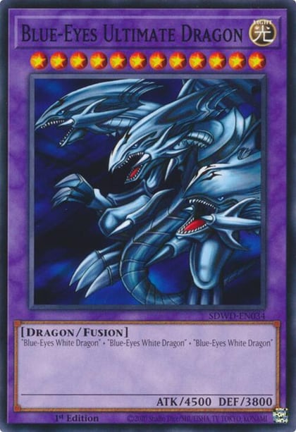 Blue-Eyes Ultimate Dragon, Structure Deck: Blue-Eyes White Destiny SDWD-EN034