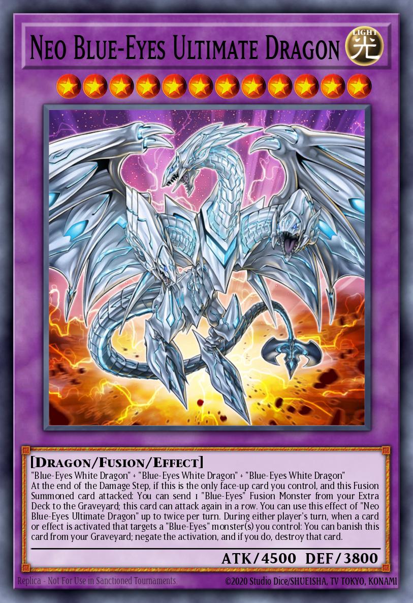 Neo Blue-Eyes Ultimate Dragon (Unlimited Misprint), Structure Deck: Blue-Eyes White Destiny SDWD-EN035