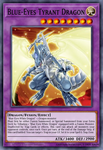 Blue-Eyes Tyrant Dragon, Structure Deck: Blue-Eyes White Destiny SDWD-EN037
