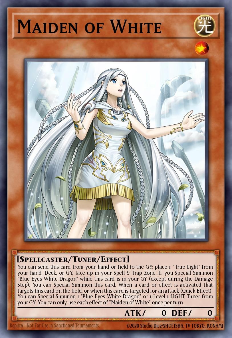 Maiden of White (Secret Rare), Structure Deck: Blue-Eyes White Destiny SDWD-EN041