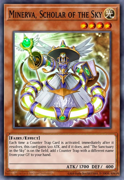 Minerva, Scholar of the Sky, Structure Deck: Wave of Light SR05-EN002