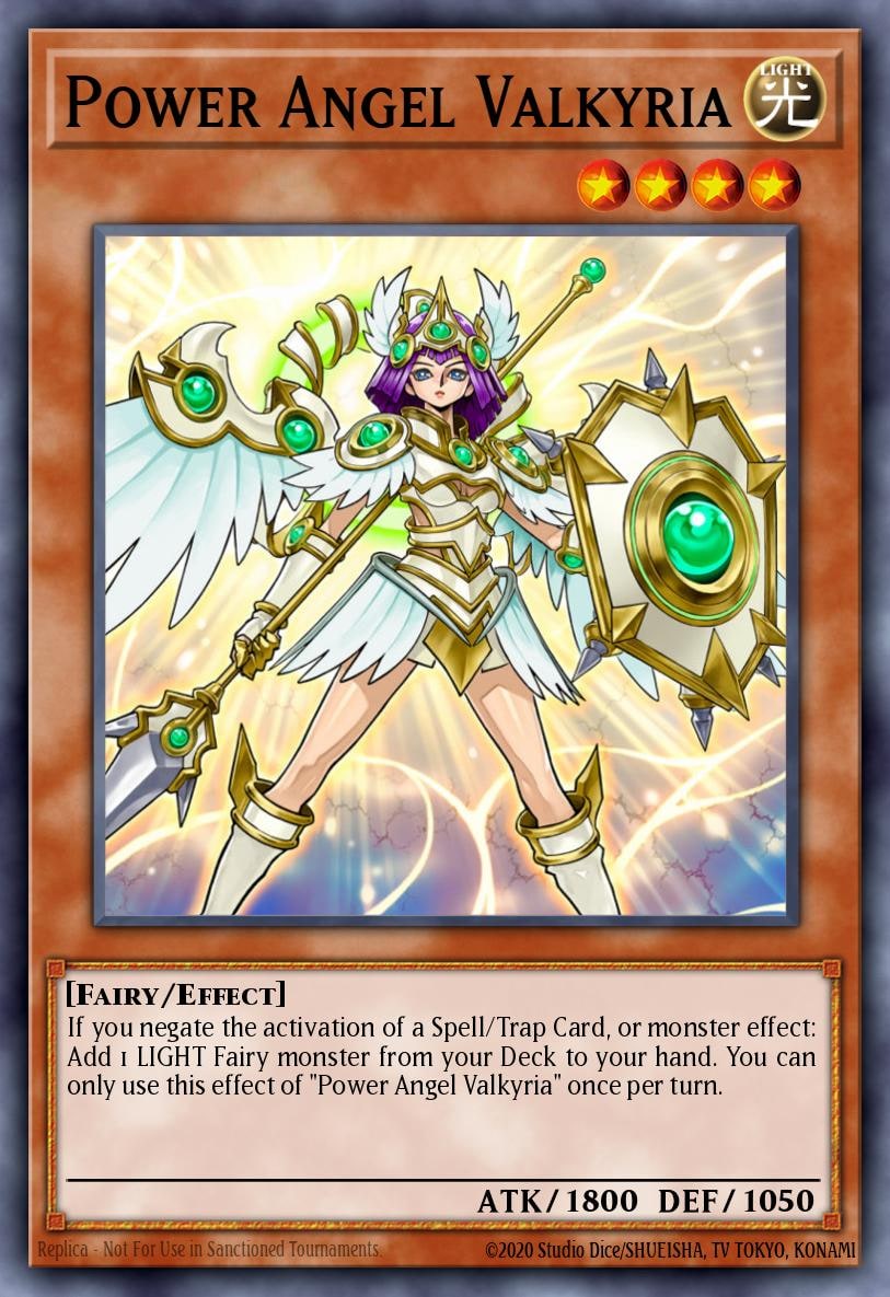 Power Angel Valkyria, Structure Deck: Wave of Light SR05-EN003