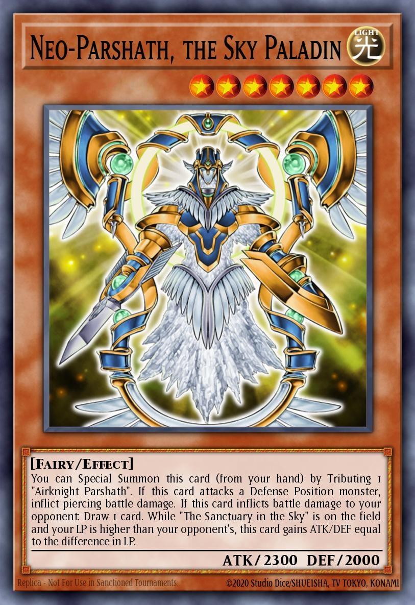 Neo-Parshath, the Sky Paladin, Structure Deck: Wave of Light SR05-EN004
