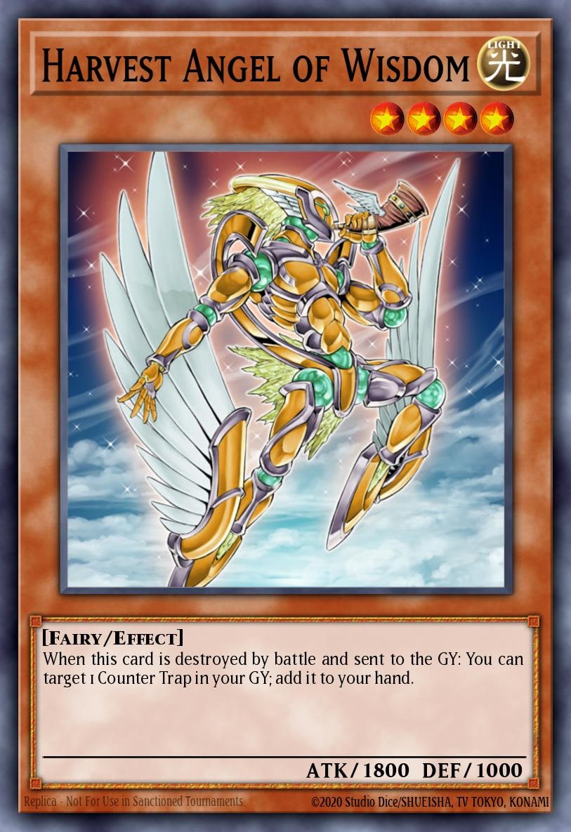 Harvest Angel of Wisdom, Structure Deck: Wave of Light SR05-EN007