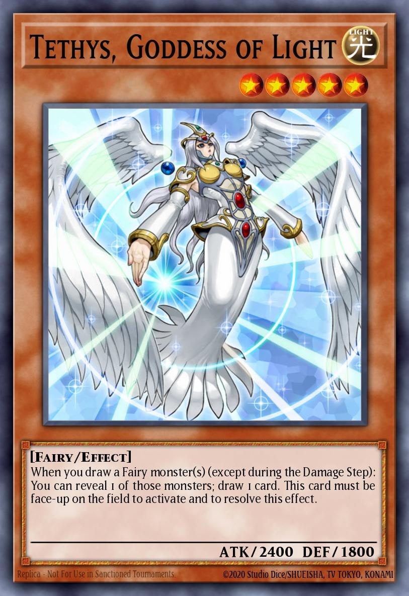 Tethys, Goddess of Light, Structure Deck: Wave of Light SR05-EN014