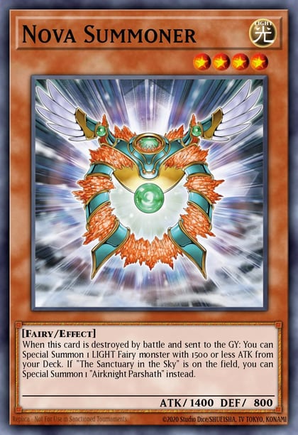 Nova Summoner, Structure Deck: Wave of Light SR05-EN017