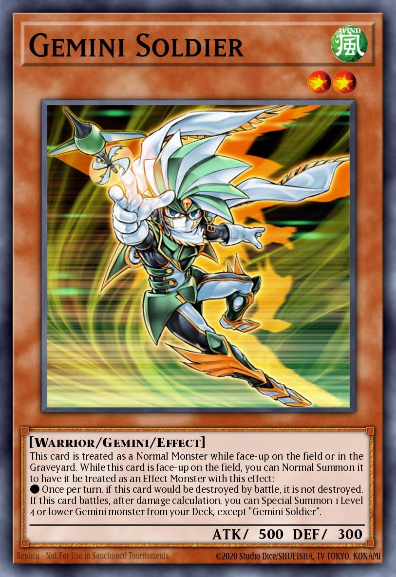 Gemini Soldier, Structure Deck: Warriors' Strike SDWS-EN004