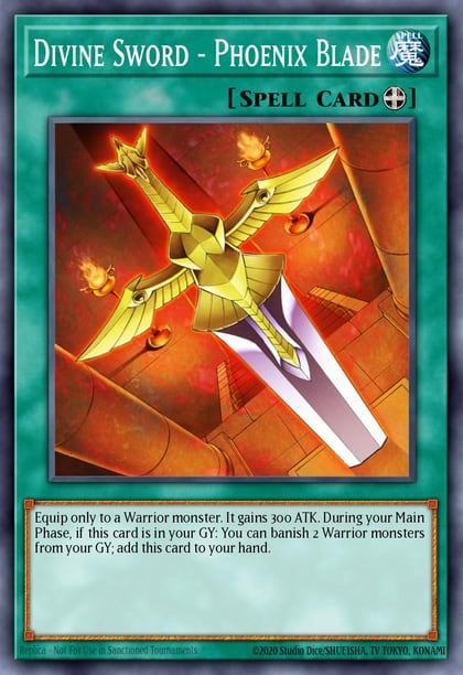Divine Sword - Phoenix Blade, Structure Deck: Warriors' Strike SDWS-EN027