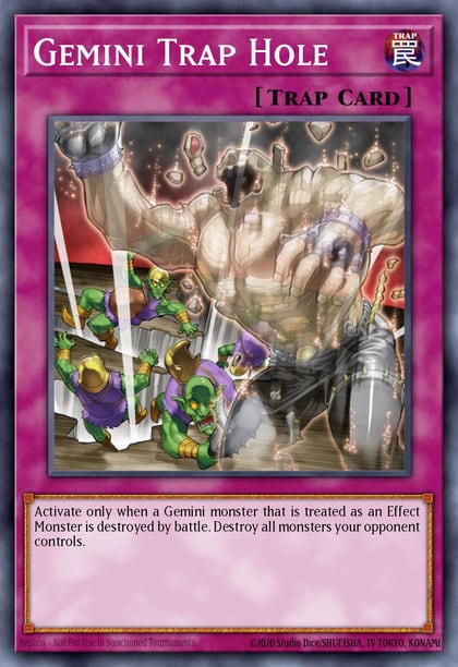 Gemini Trap Hole, Structure Deck: Warriors' Strike SDWS-EN038