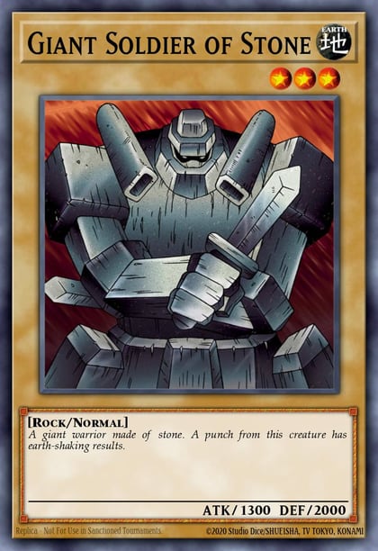 Giant Soldier of Stone, Starter Deck: Yugi SDY-013
