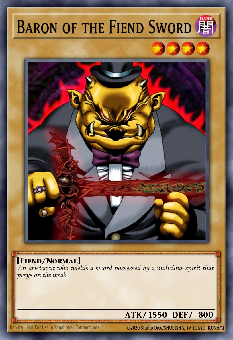 Baron of the Fiend Sword, Starter Deck: Yugi SDY-036