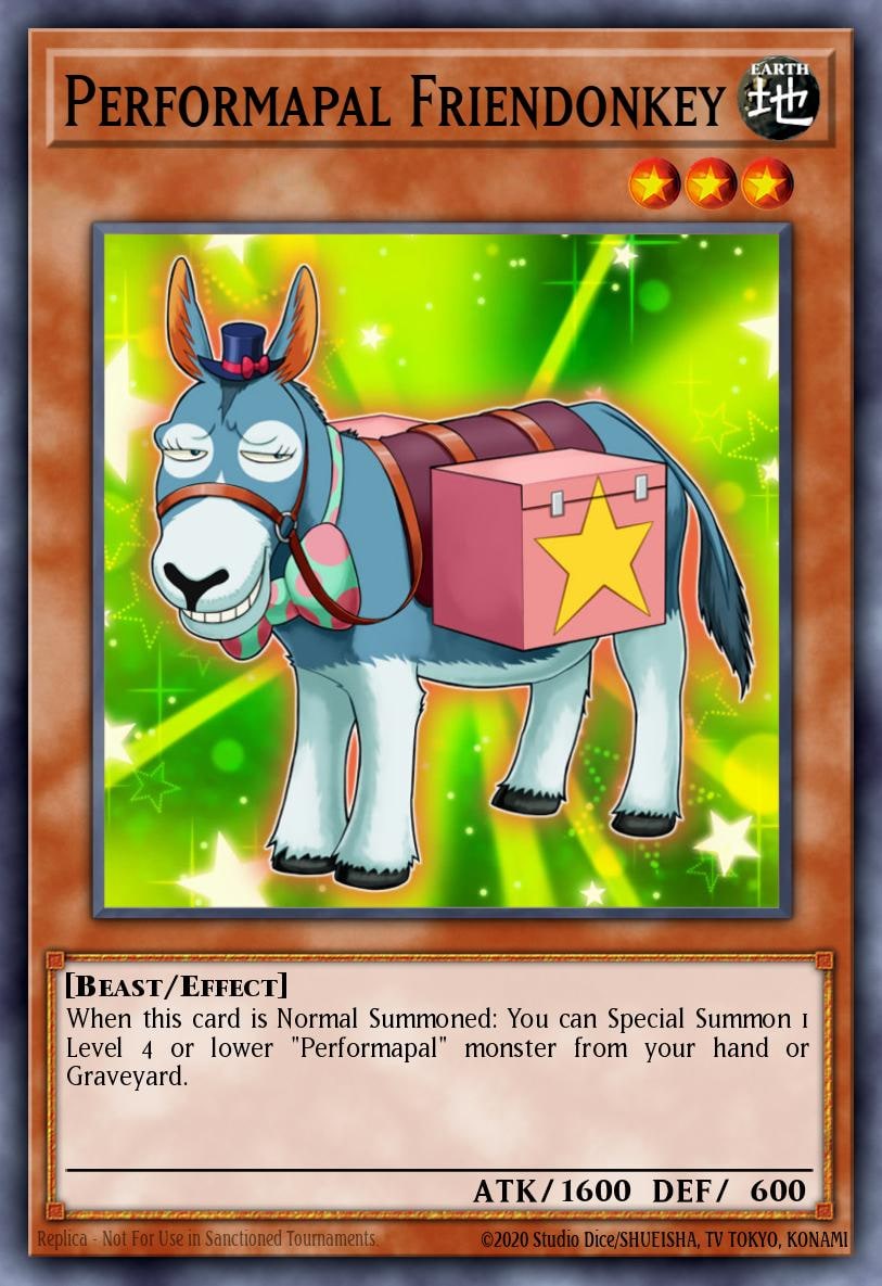 Performapal Friendonkey, Secrets of Eternity SECE-EN003