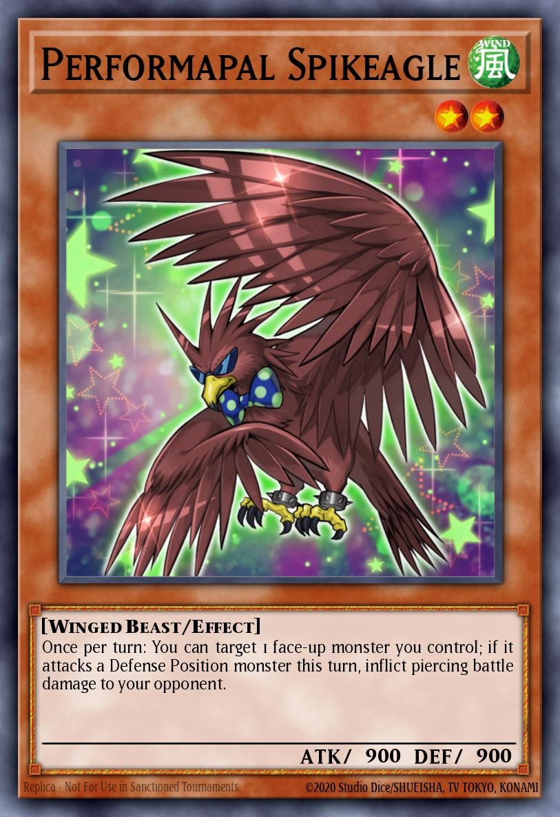 Performapal Spikeagle, Secrets of Eternity SECE-EN004