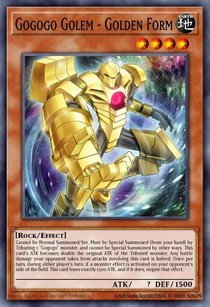 Gogogo Golem - Golden Form, Secrets of Eternity SECE-EN090