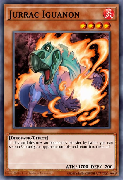 Jurrac Iguanon, Speed Duel GX: Midterm Paradox SGX2-ENC06
