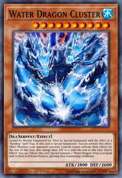 Water Dragon Cluster, Speed Duel GX: Midterm Paradox SGX2-ENC09