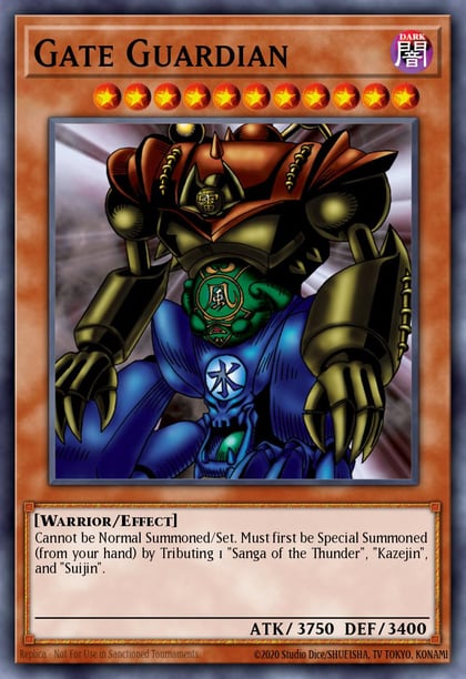 Gate Guardian (Secret Rare), Speed Duel GX: Midterm Paradox SGX2-END01