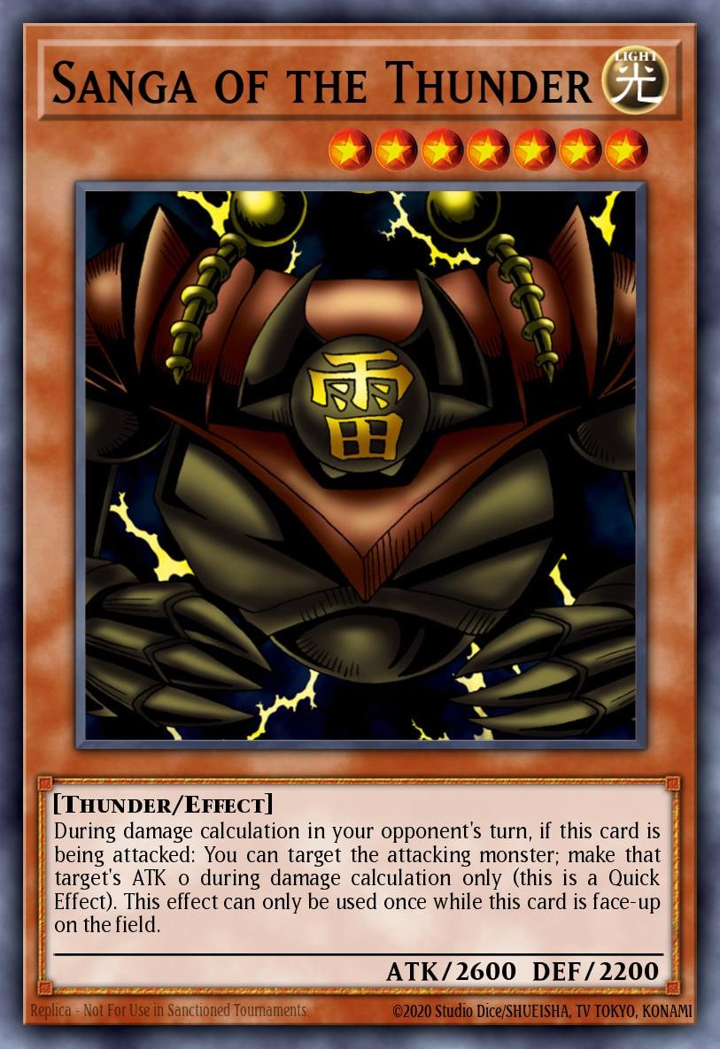 Sanga of the Thunder, Speed Duel GX: Midterm Paradox SGX2-END07